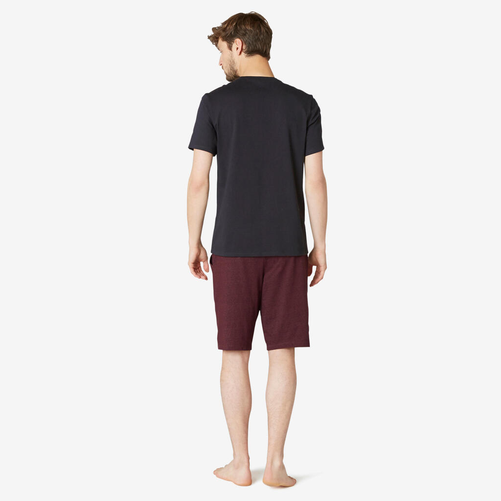 Αντρικό t-shirt 500 - Μαύρο
