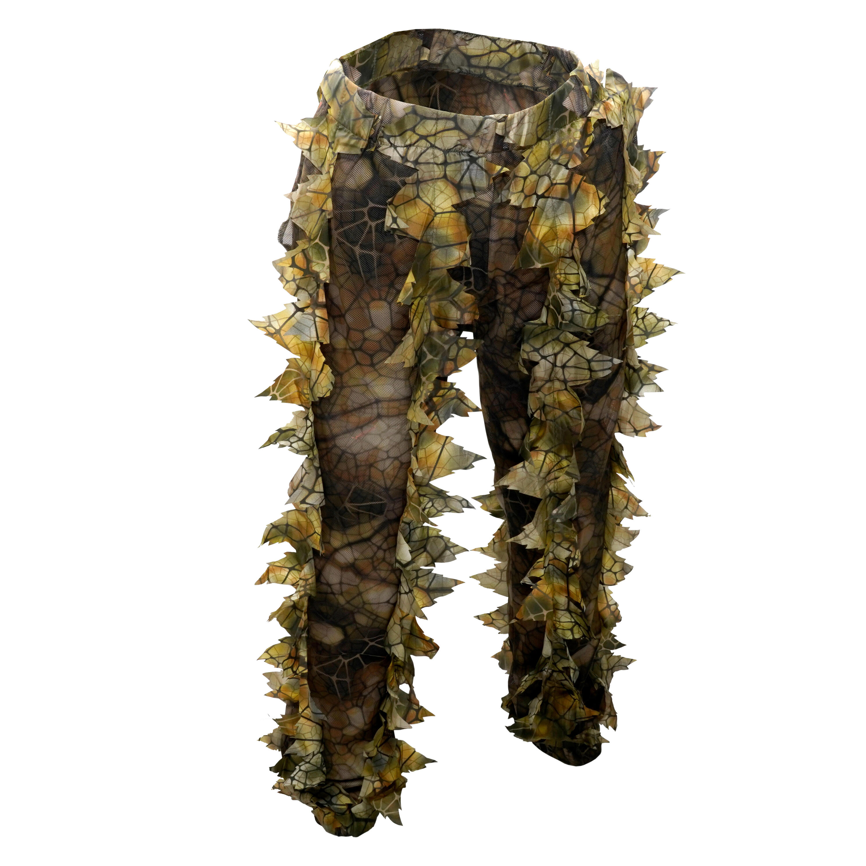 3D Leaf Pattern Shooting Trousers - Camo 1/7