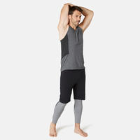 Débardeur 900 Slim Homme Gris Foncé Chiné