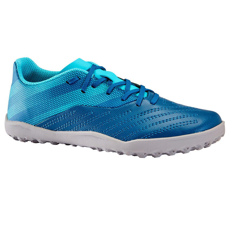 Chaussure de football AGILITY140 TF Lacets Turquoise