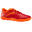 Chaussure de football AGILITY140 HG Lacets Bordeaux Orange