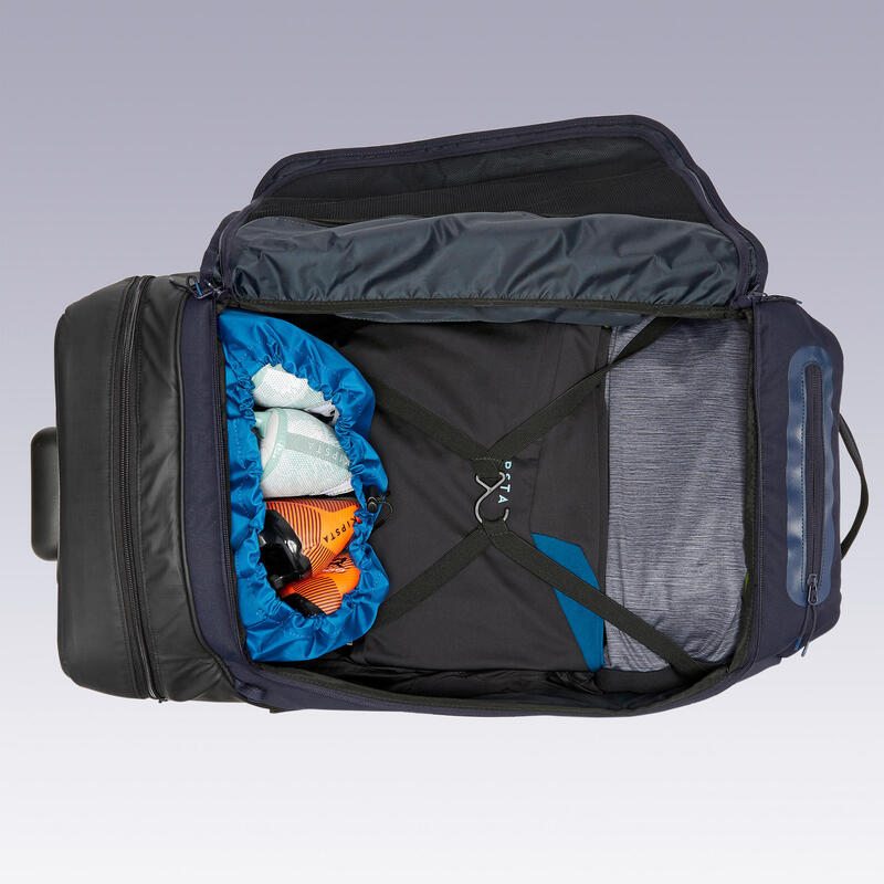 Sac de voyage 65L, bleu