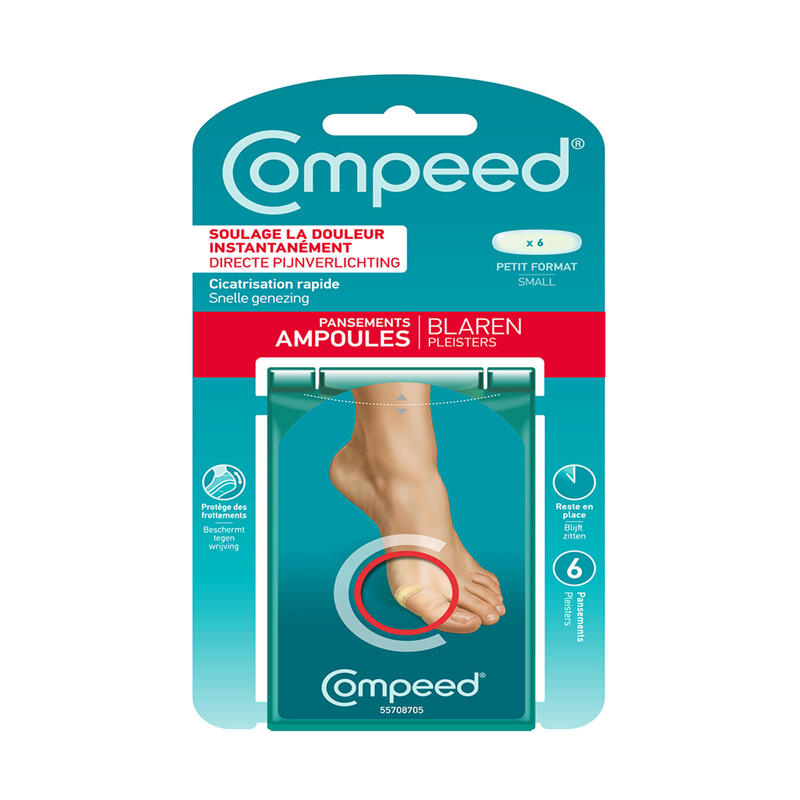 Apósito antiampollas Compeed formato pequeño