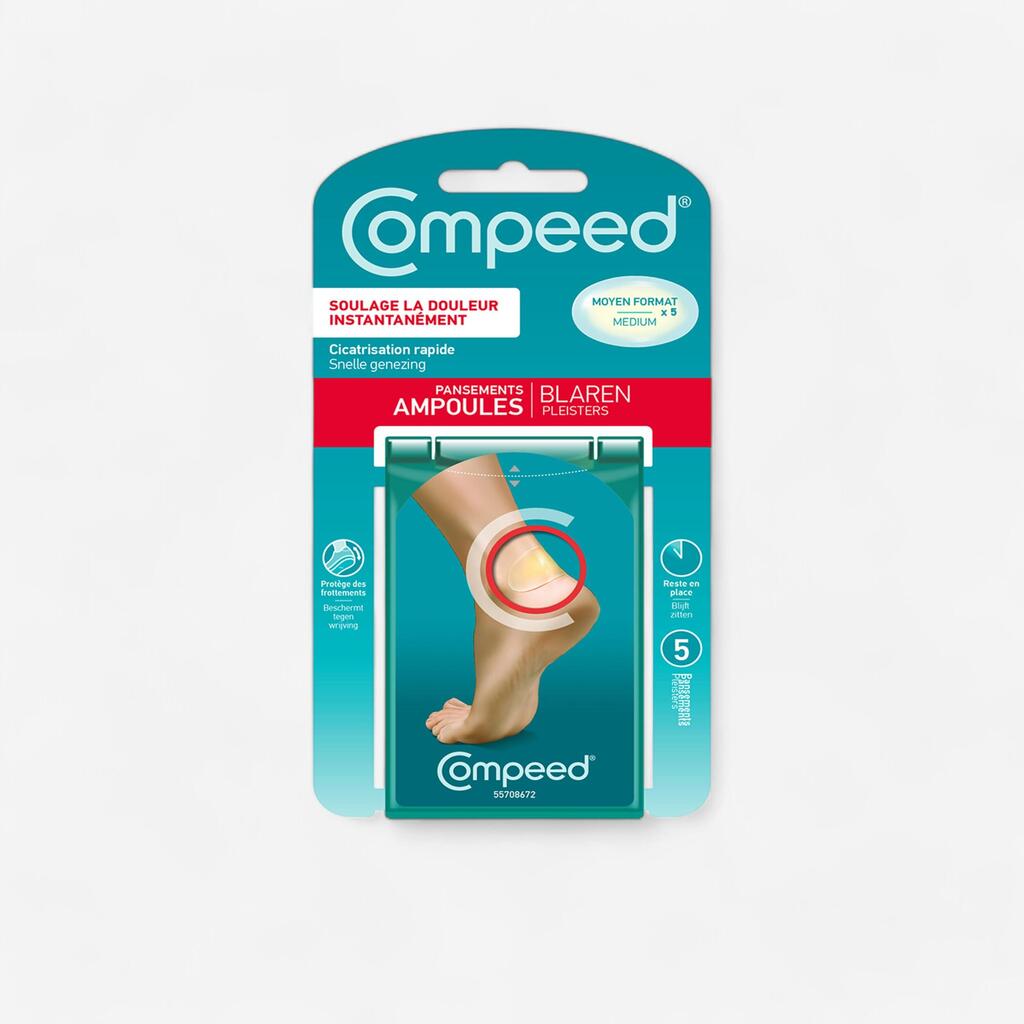 Prettulznu plāksteri “compeed”, vidēja lieluma