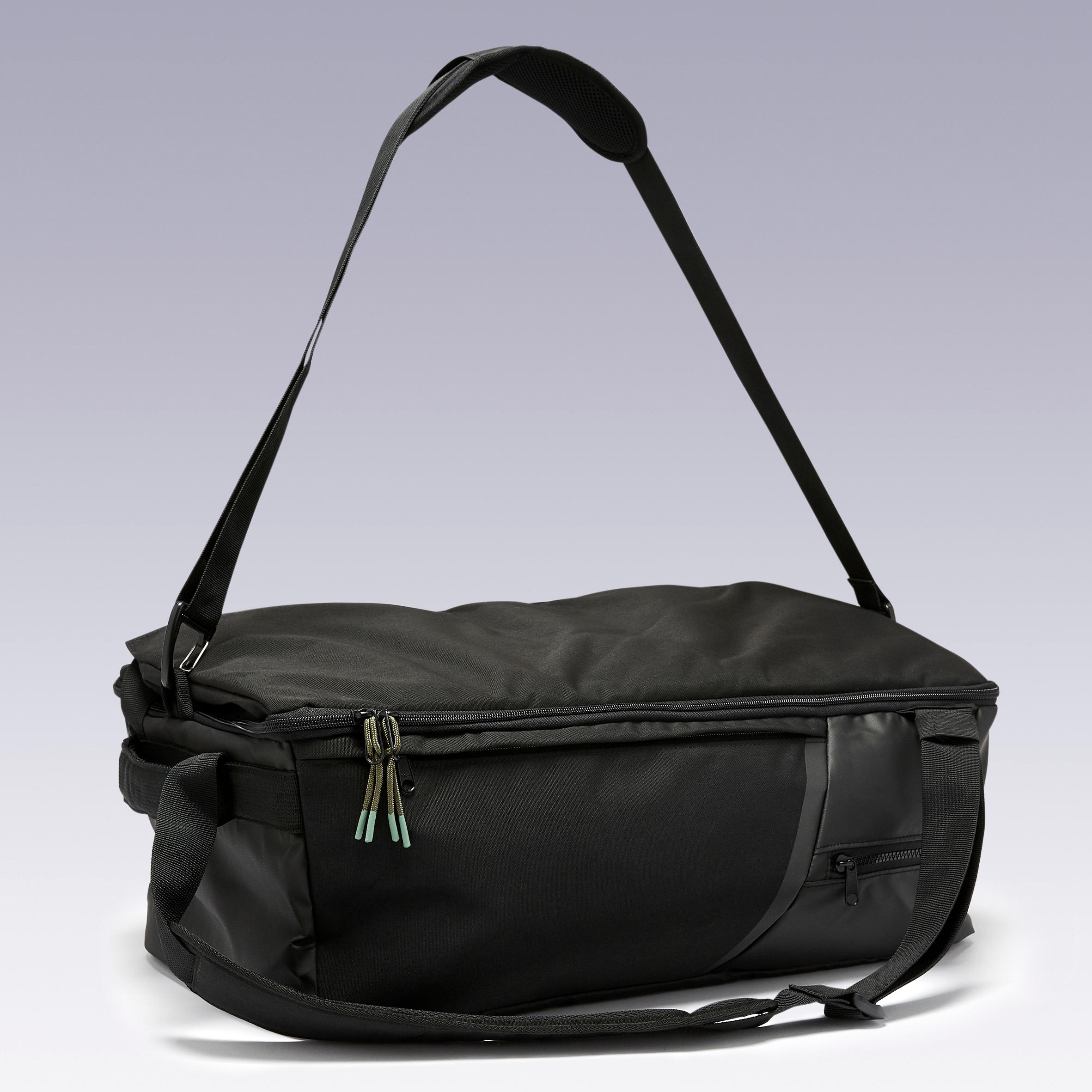 55 L Essential Sports Bag - [EN] graphite grey, [EN] smoked black - Kipsta  - Decathlon