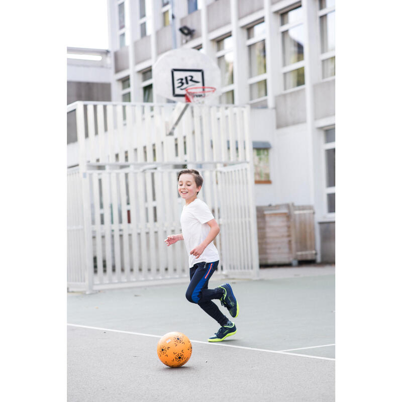 Kinder Fussball Hallenschuhe Futsal - Ginka 500 dunkelblau