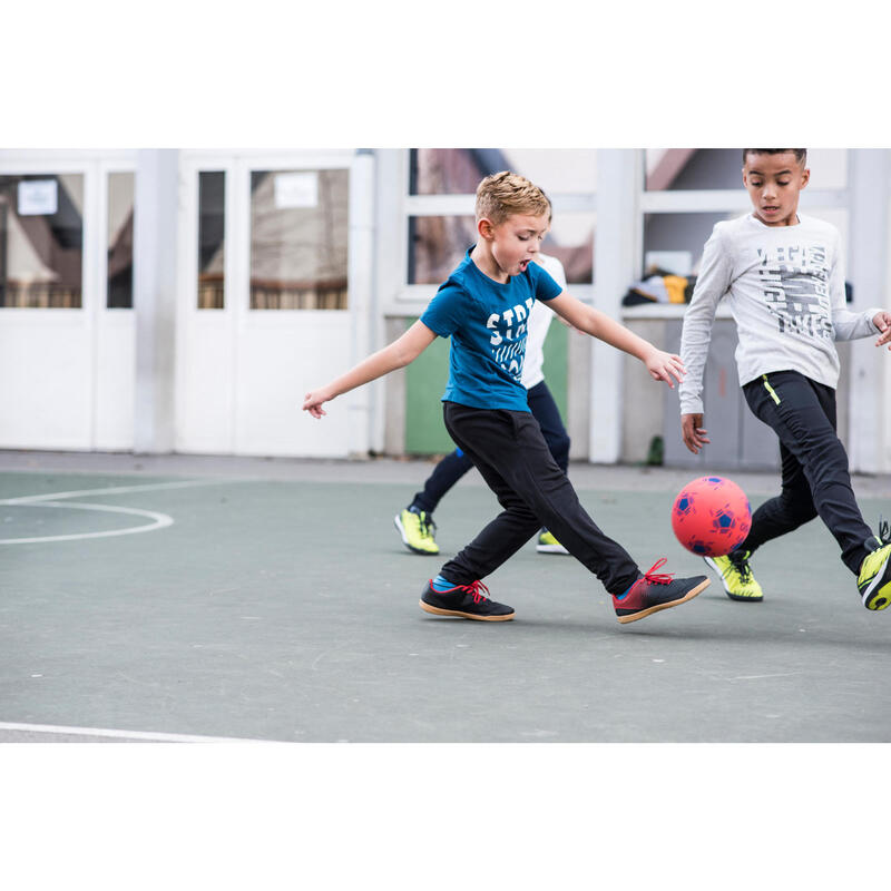 Fussball Grösse 3 aus Schaumstoff rot