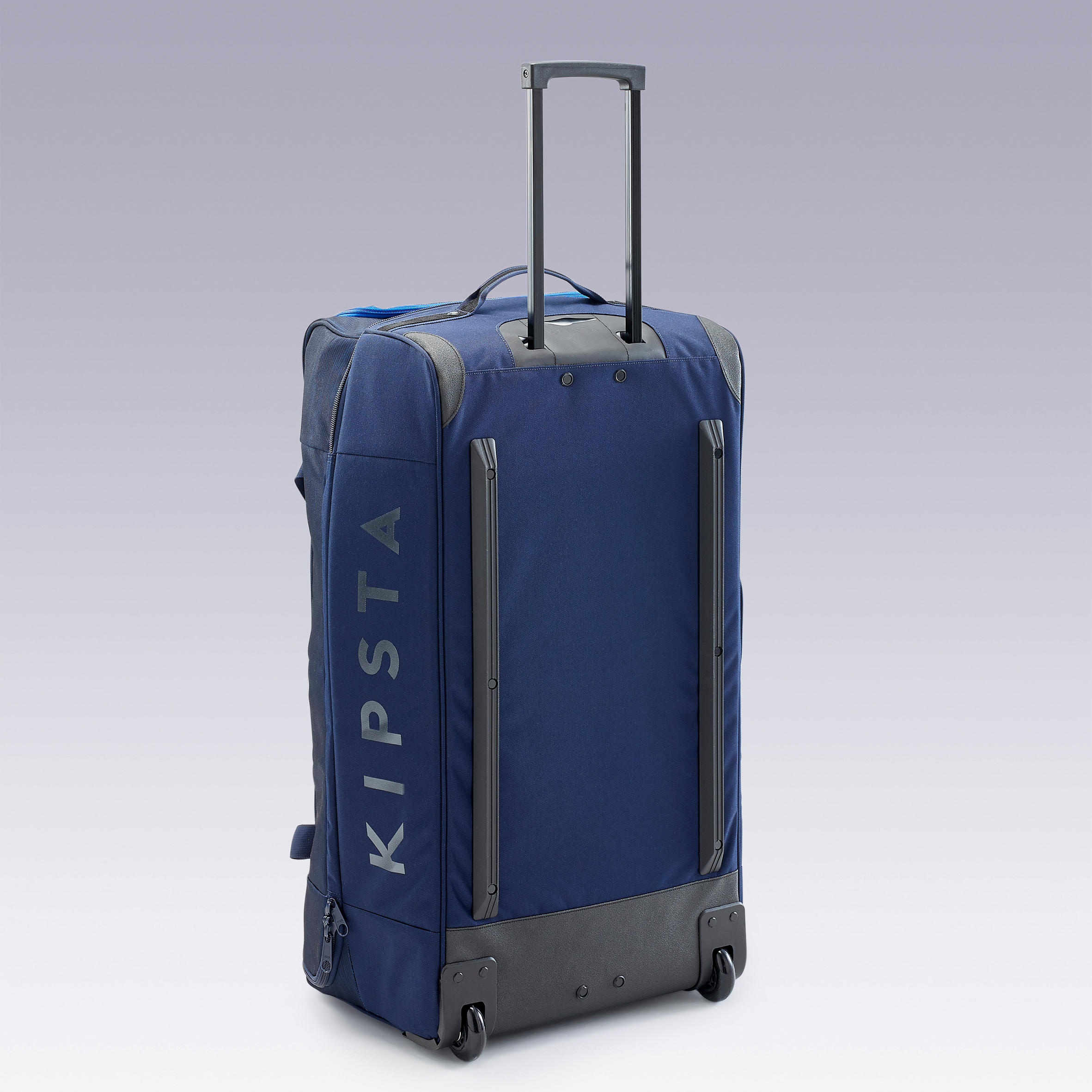 Large football travel suitcase, blue 5/16