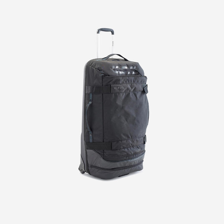 90L Suitcase Urban Black KIPSTA Decathlon