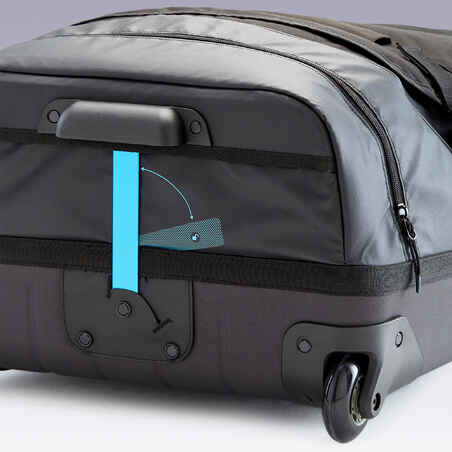 90L Suitcase Urban - Black