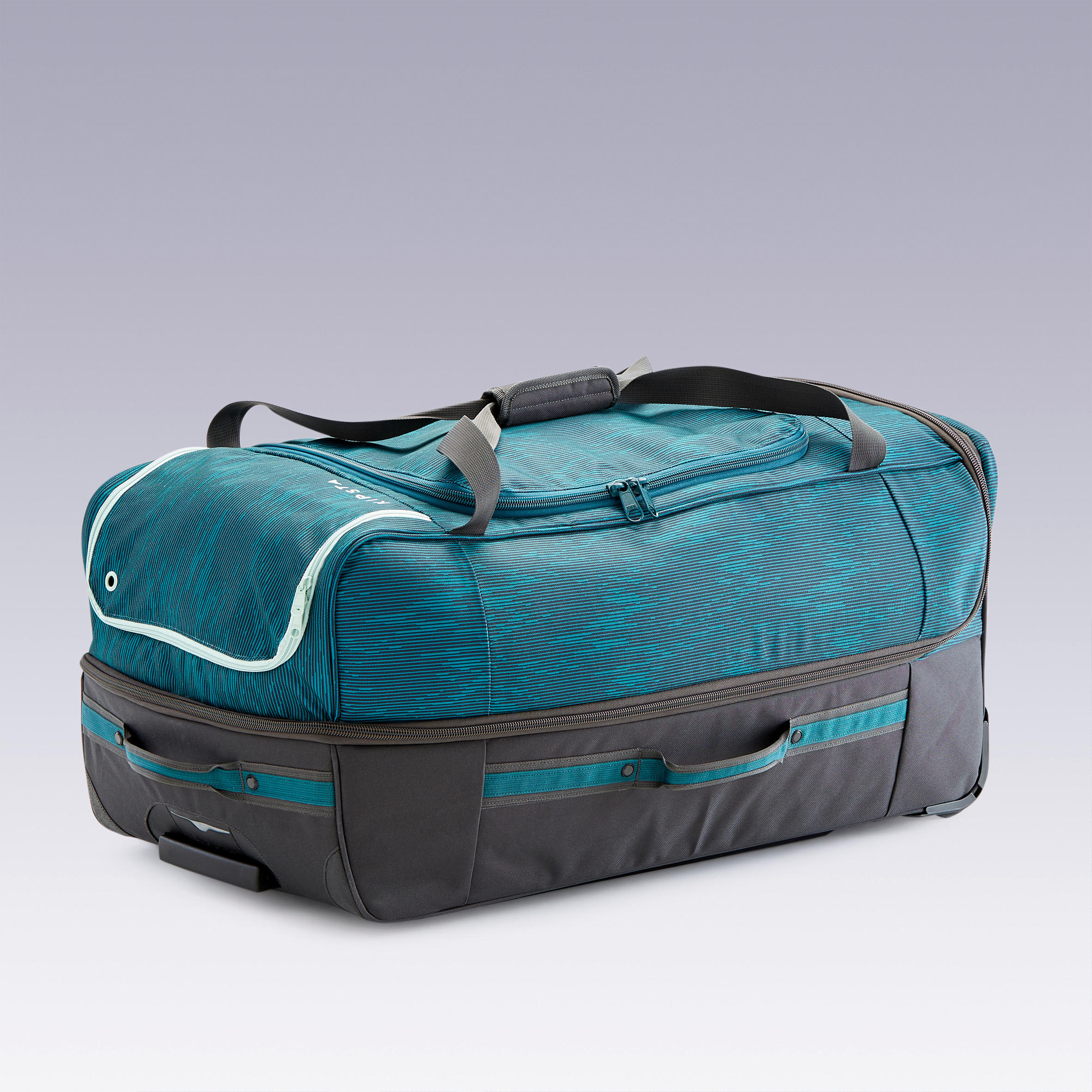 Large 2-wheel travel bag with shoe compartment, Club 500 105L 5/13