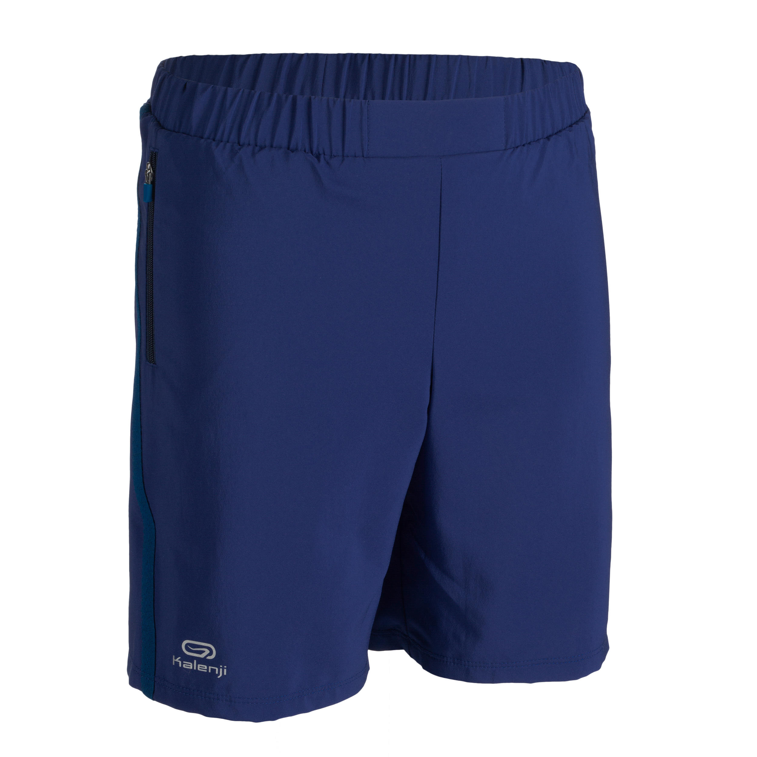 Kids' Baggy Running or Athletics Shorts AT 100 - Ink Blue 5/6