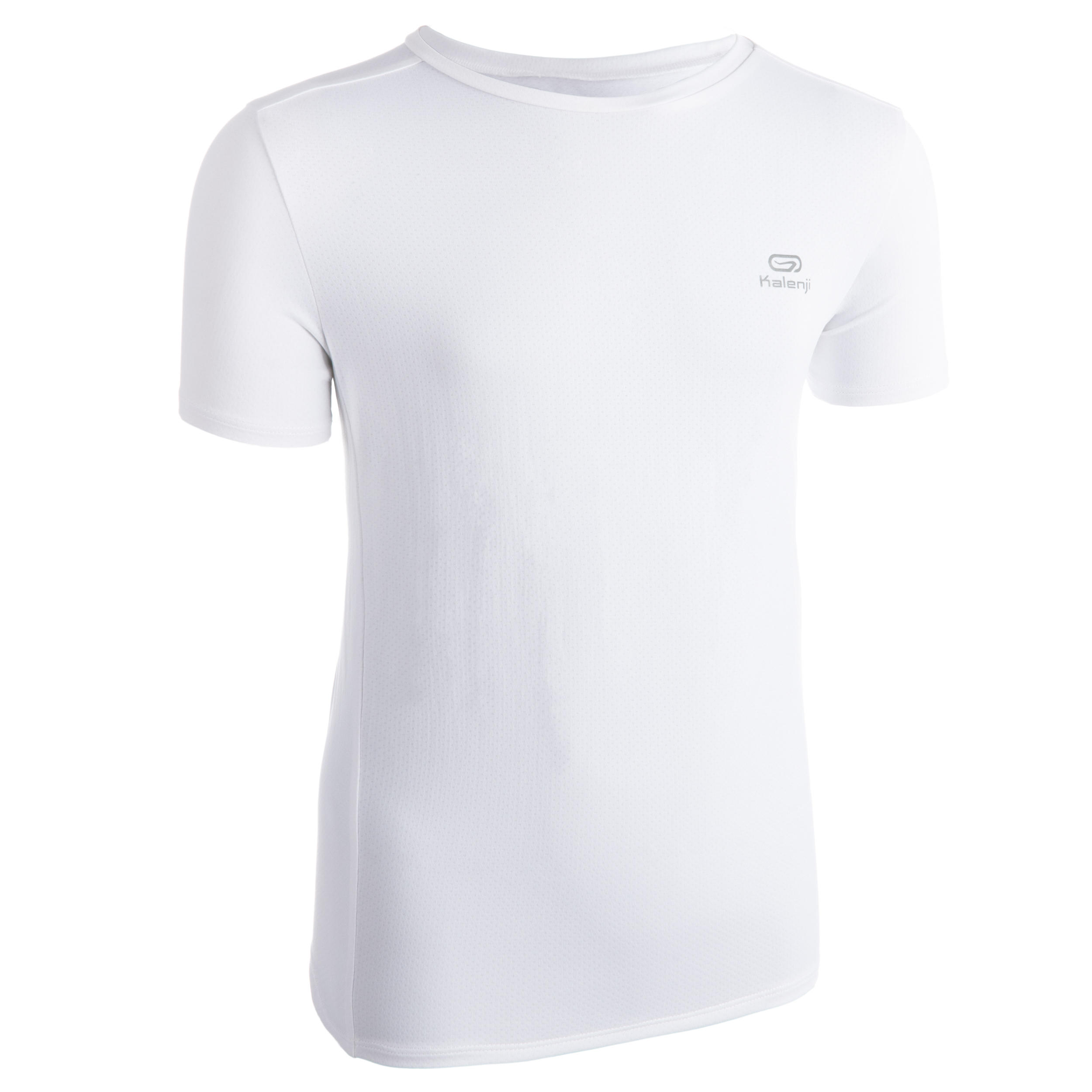 

AT 100 kid's athletics T-shirt white -  By KALENJI | Decathlon