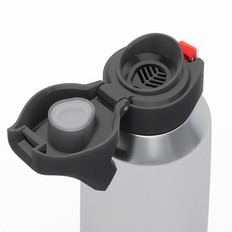 Termos inox cu capac cu deschidere rapidă pentru drumeție 900 0,8L