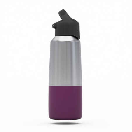 زجاجة حرارية من الفولاذ المقاوم للصدأ للتنزه، سعة 0,8 لتر - لون بنفسجي