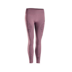 LEGGING 7/8 YOGA SANS COUTURES BORDEAUX