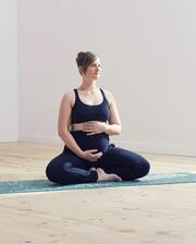 Roupa de yoga para grávidas