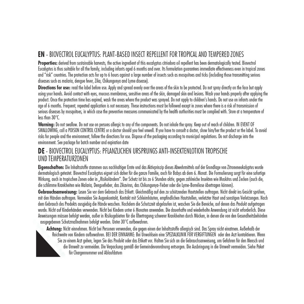 Σπρέι ευκαλύπτου Biovectrol 100 ml