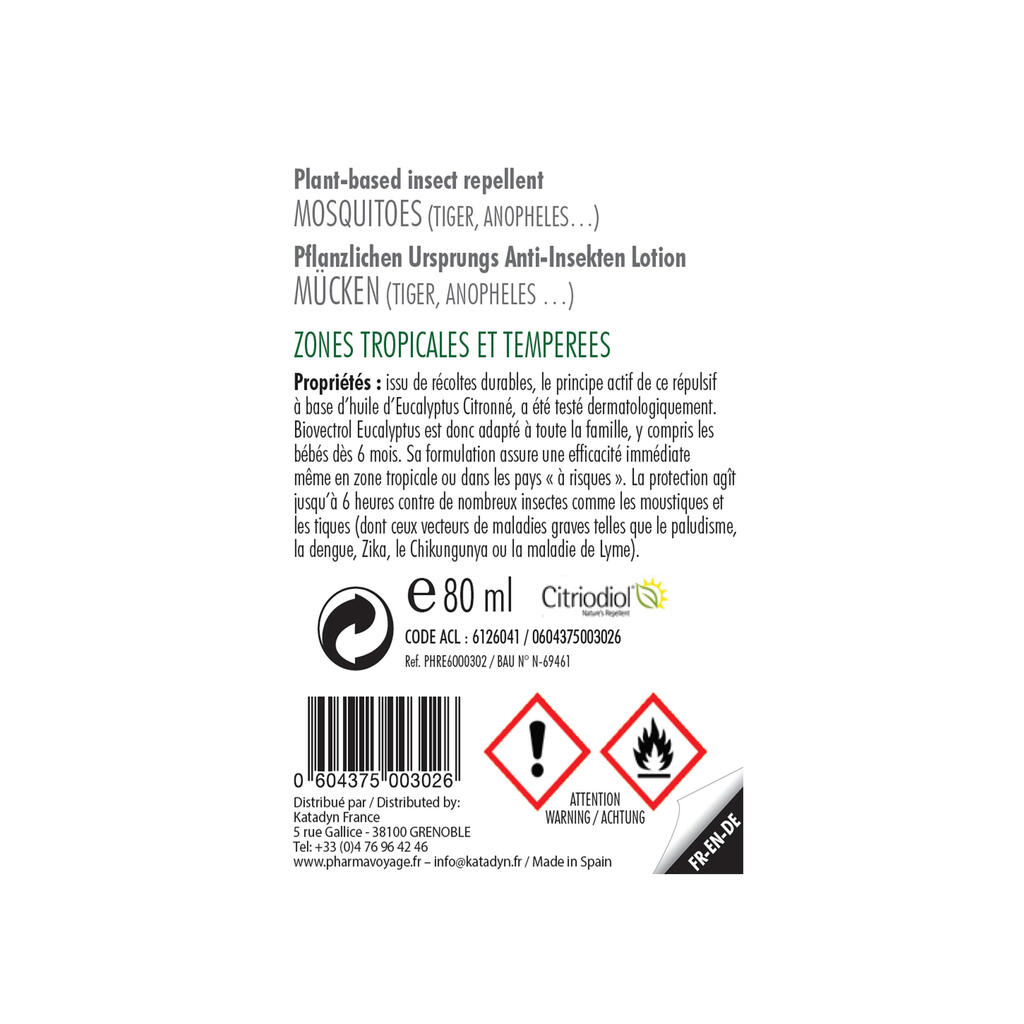 Σπρέι ευκαλύπτου Biovectrol 100 ml