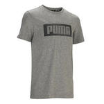 Puma T-shirt katoen lichtgrijs