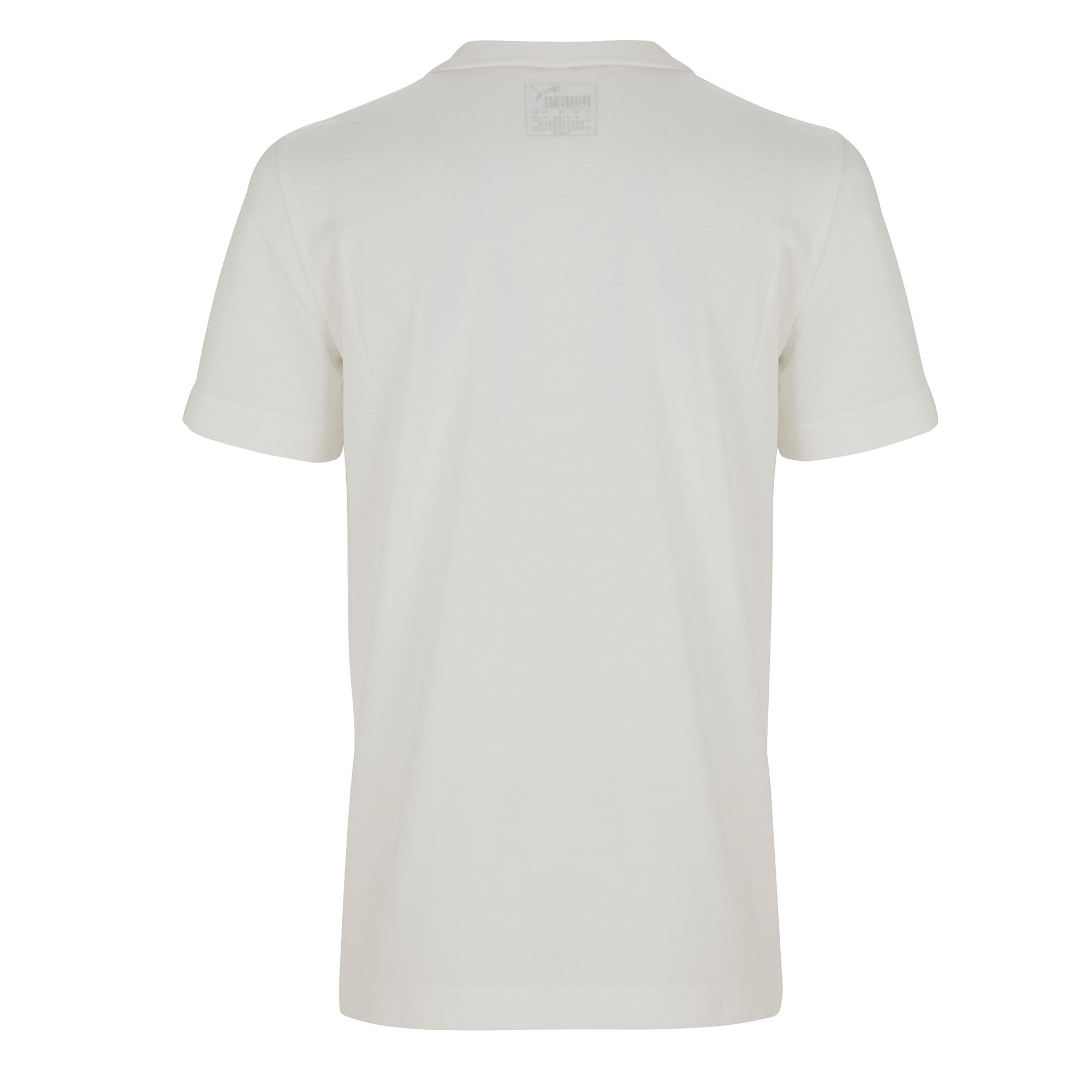 Bavlněné sportovní tričko Puma bílé 3/4