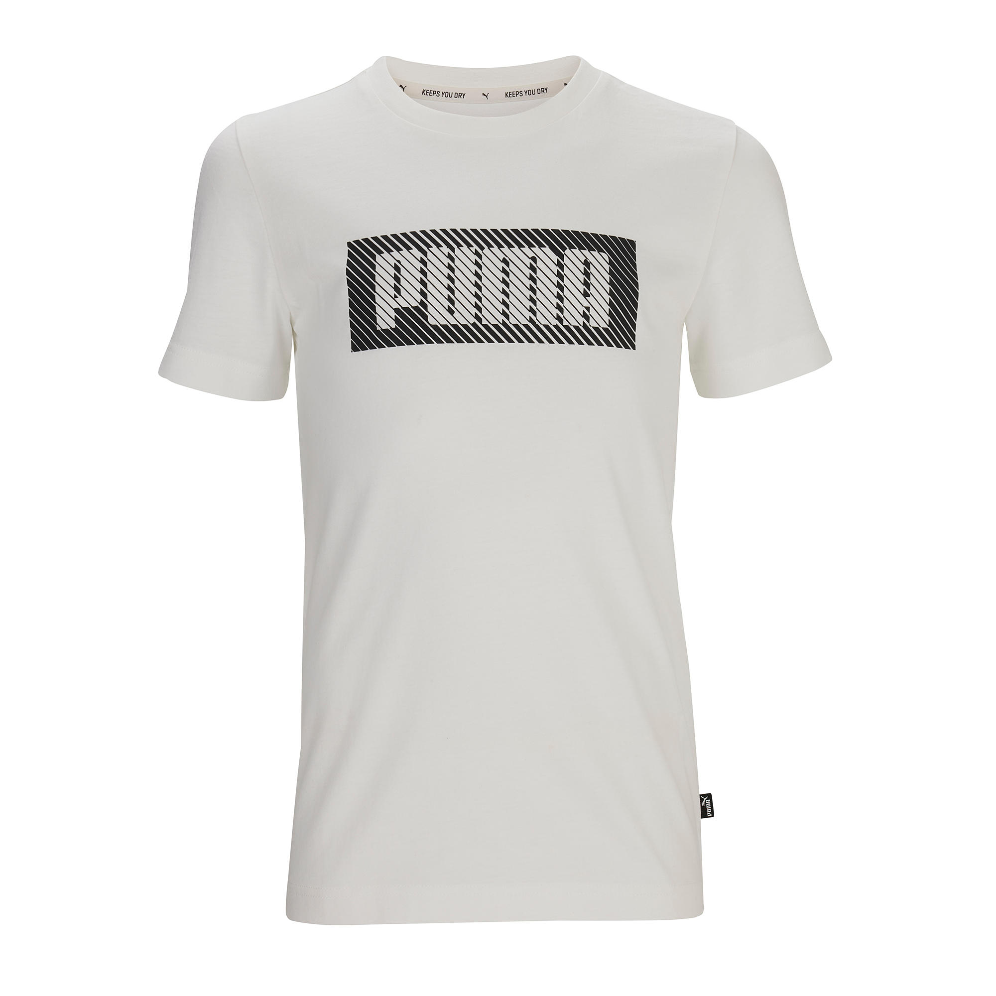 Bavlněné sportovní tričko Puma bílé 2/4