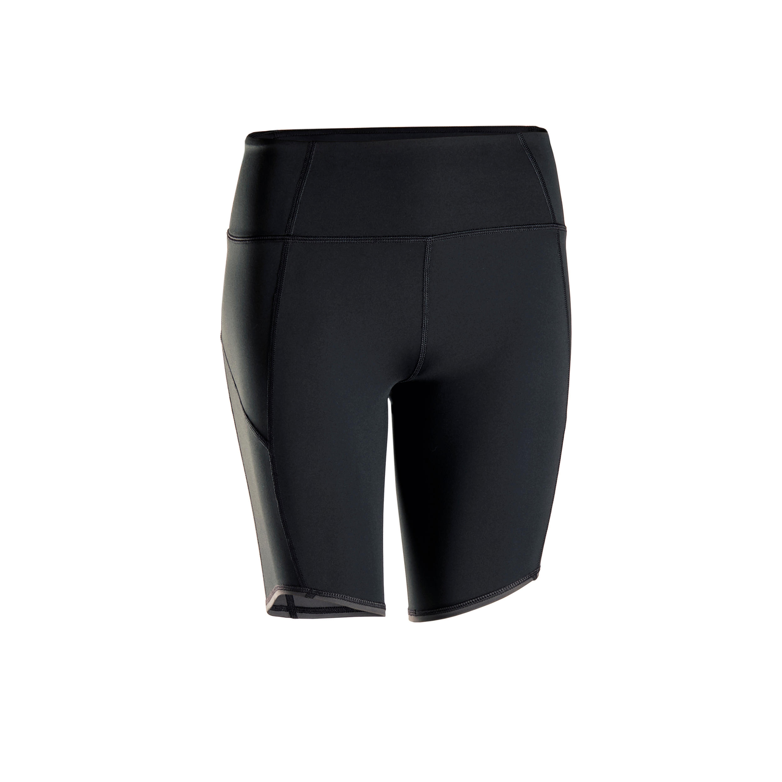 Women's Dynamic Yoga Cycling Shorts - Black 2/9