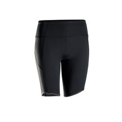 Women's Dynamic Yoga Shorts - Black