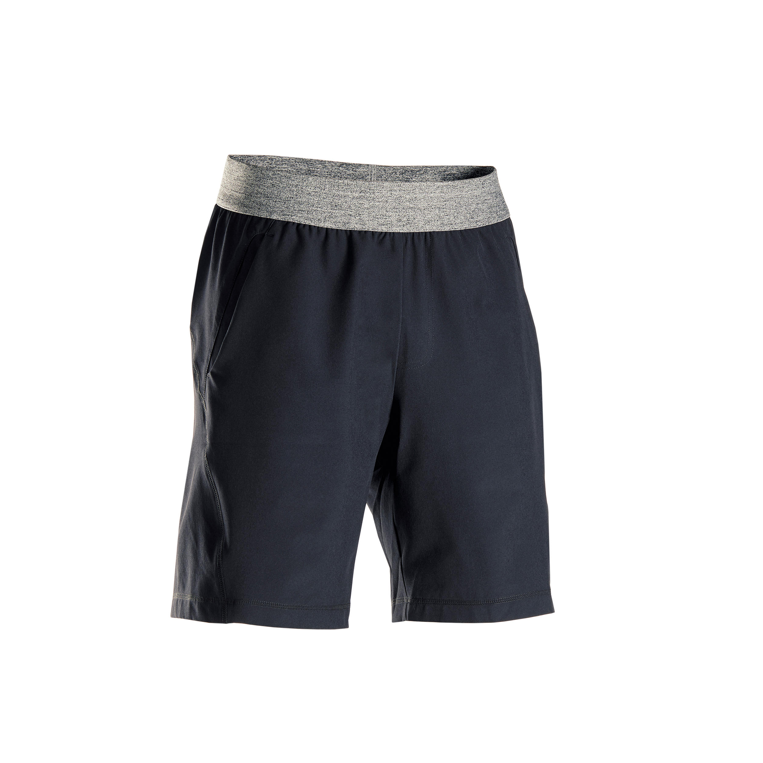 Pantaloncini uomo yoga neri KIMJALY | DECATHLON