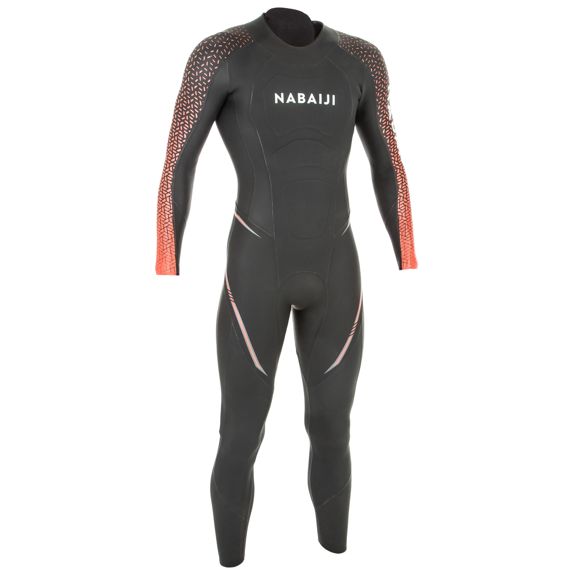 Men's Swimming Cold Water 4/2 mm Neoprene Wetsuit OWS Nabaiji