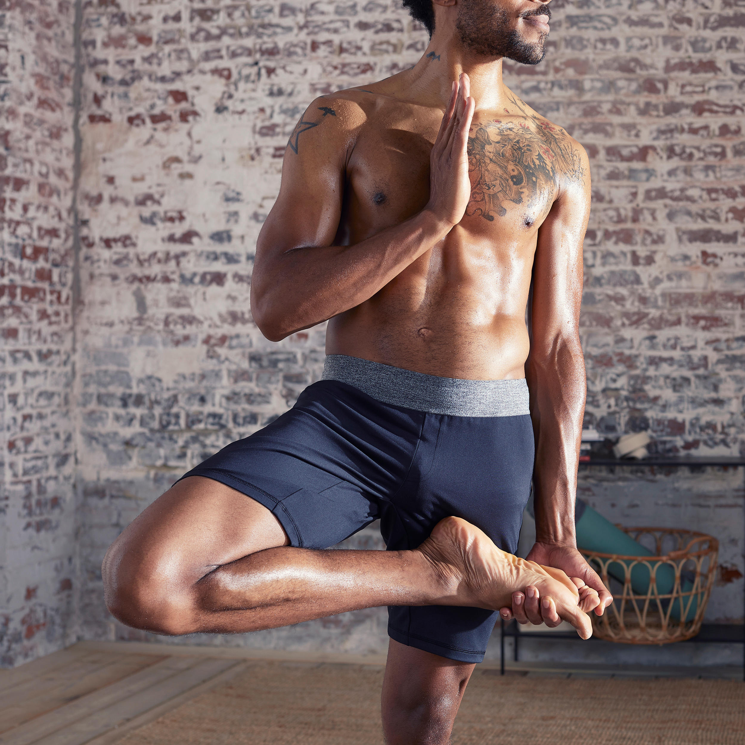 Iyengar \u0026 Hot Yoga Shorts - Dark Grey 