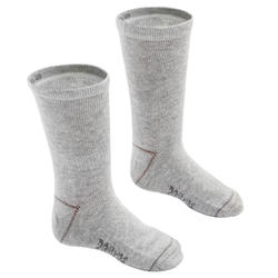 Turnsocken Basic Mid 2er-Pack Kinder grau