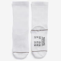 Kids' Basic Mid Socks Twin-Pack - White