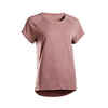 Women's Gentle Yoga T-Shirt - Plum