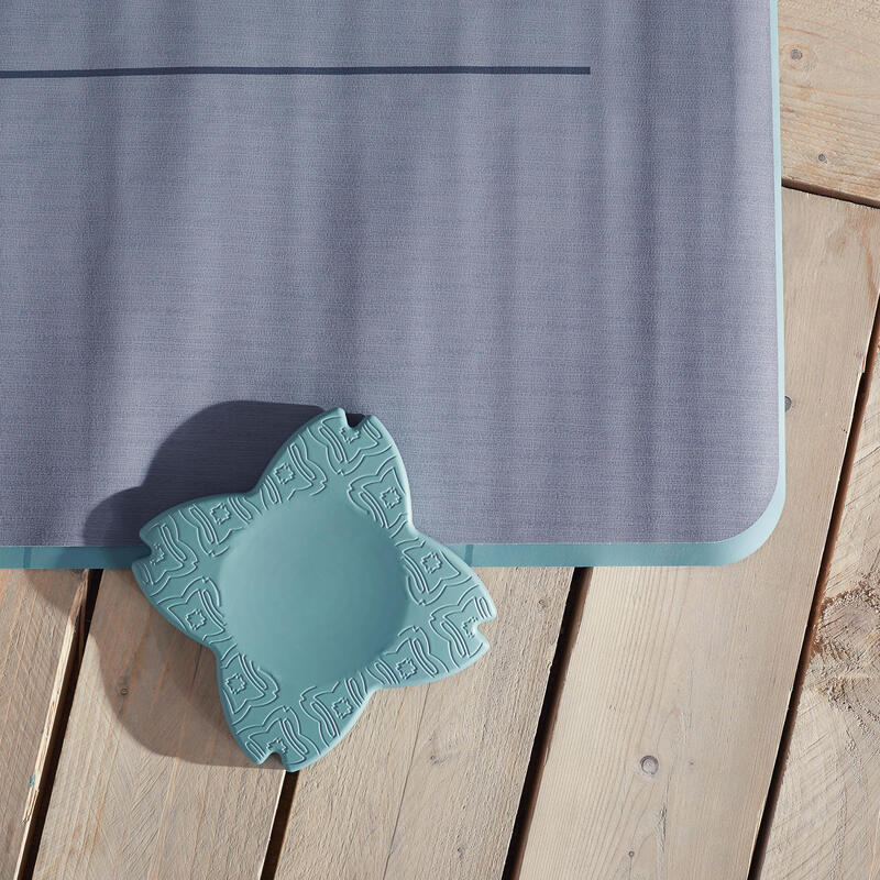 Yoga Knee & Wrist Pad Olive Green KIMJALY Decathlon