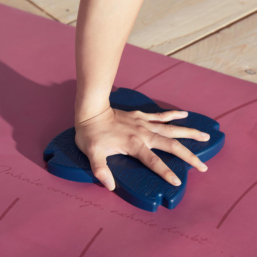 PAD / SUPPORT DE YOGA POUR GENOUX ET POIGNETS BLEU