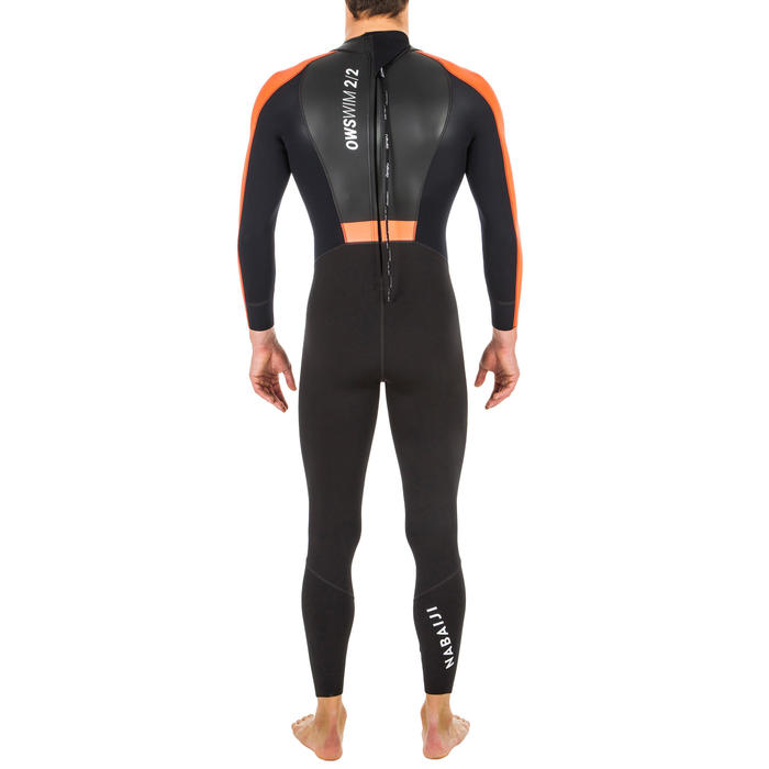 COMBINAISON NATATION EAU LIBRE NÉOPRÈNE HOMME OWS 2/2 mm NABAIJI