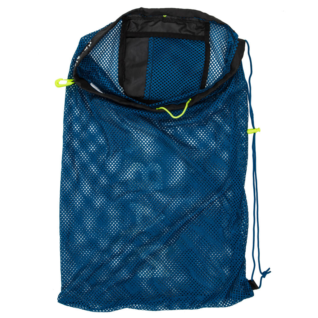 Schwimmtasche Schwimmnetz 30 L - blau