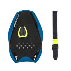 Swimming Paddles Quick-In 500 Size M Blue Yellow