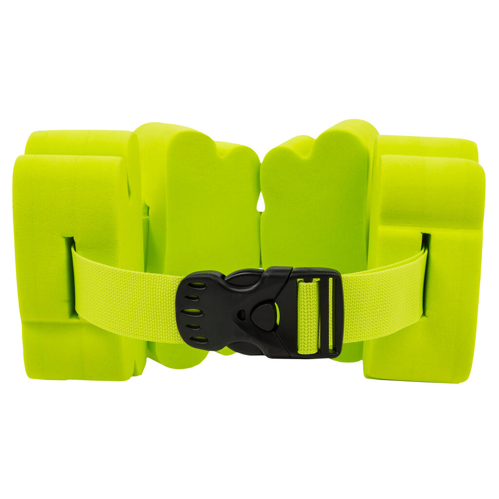 Plaukimo diržas su nuimamais žaliais plūdurais, 15–60 kg