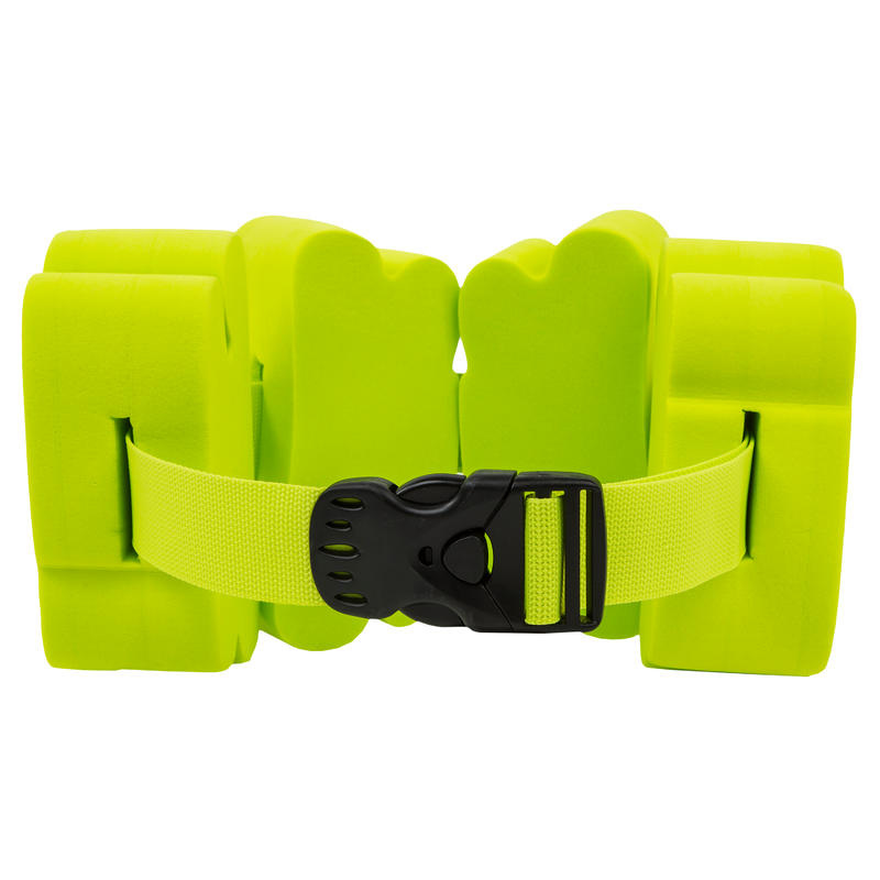 Swimming belt 15-60 kg with green foam inserts - Decathlon