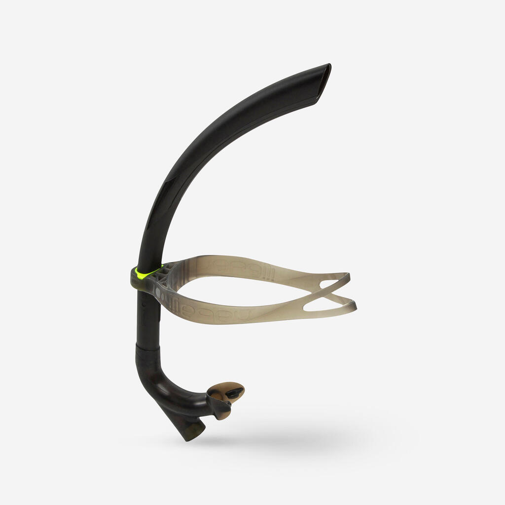 Ette kinnitatav snorkel 500, suurus L, sinine/kollane