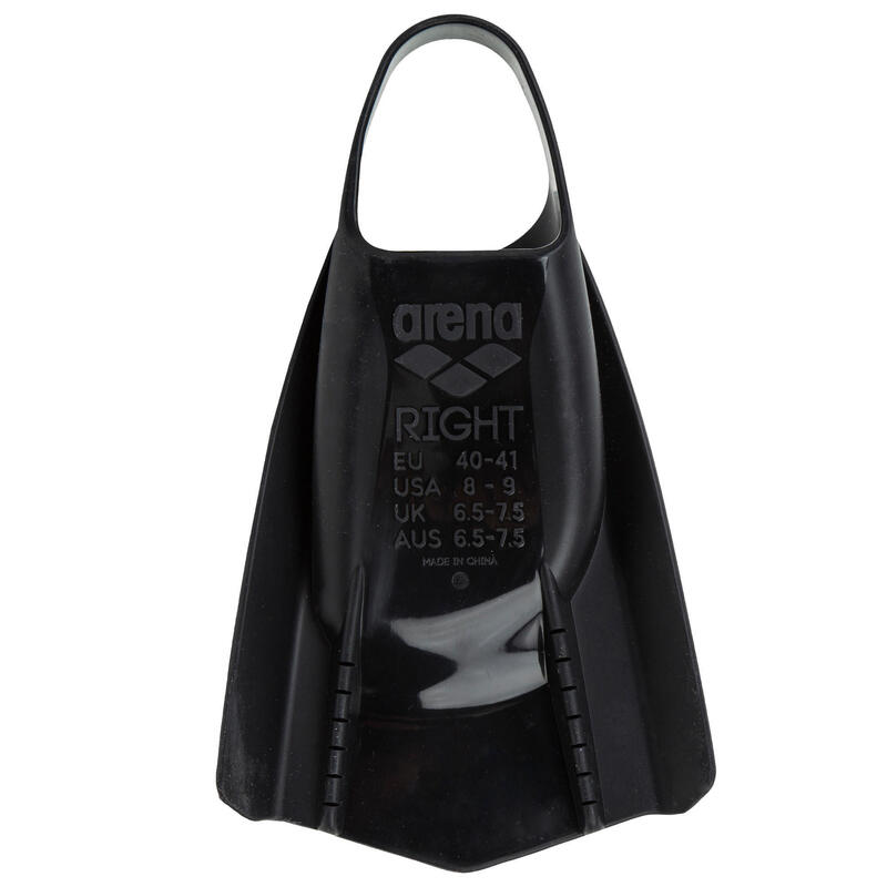 Swimming Short Fins Arena Power Fin Pro Black ARENA Decathlon