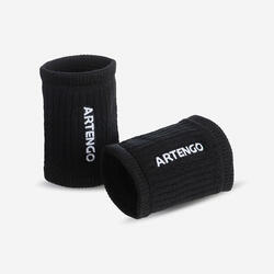 Tennis Wristbands TP 500 - Black/White