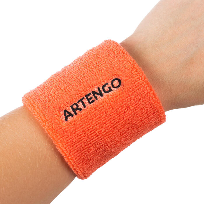 TP 100 Tennis Wristband White Decathlon