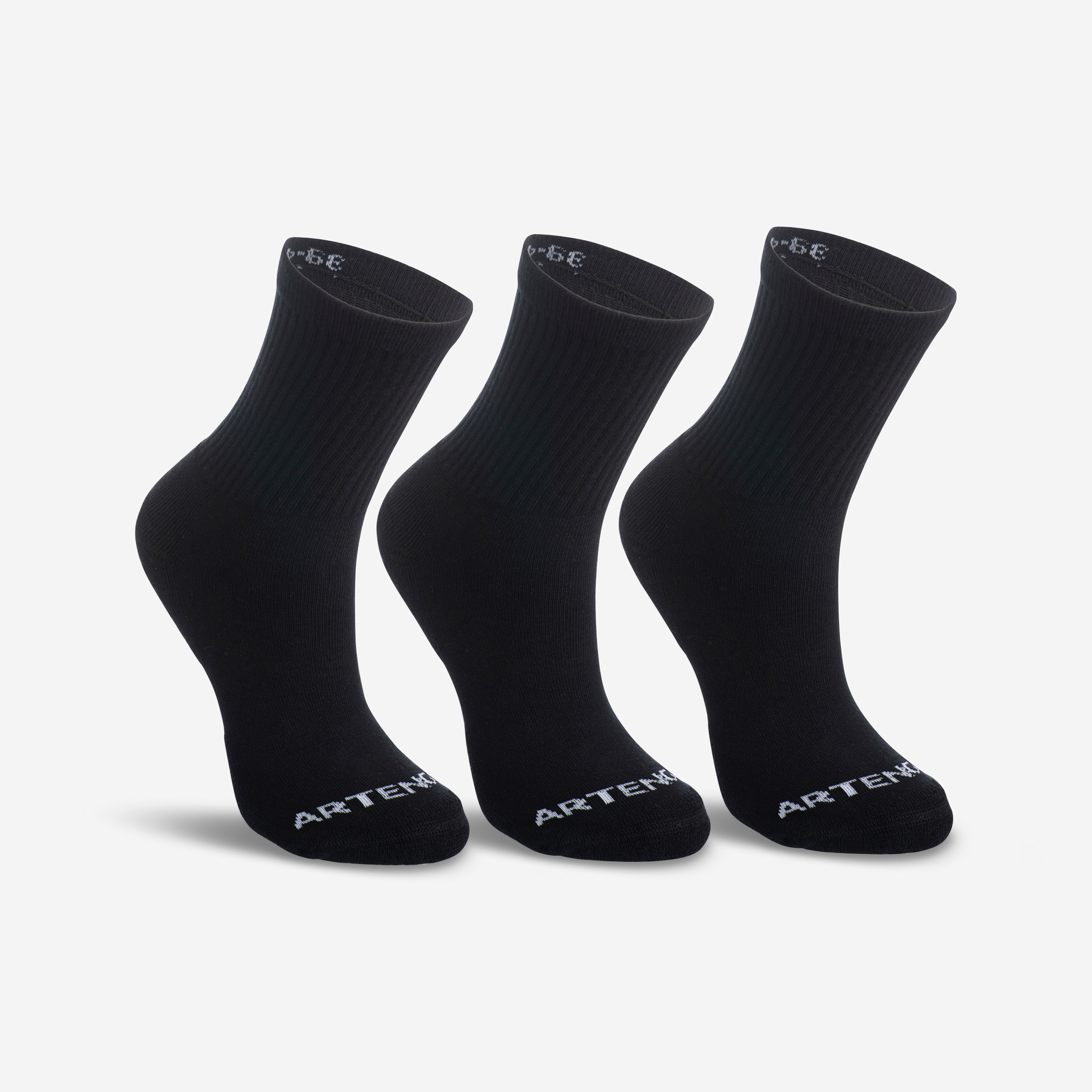 Lot de 3 chaussettes noir RACK