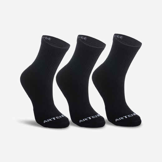 
      Tennissocken RS 100 High 3er-Pack schwarz
  