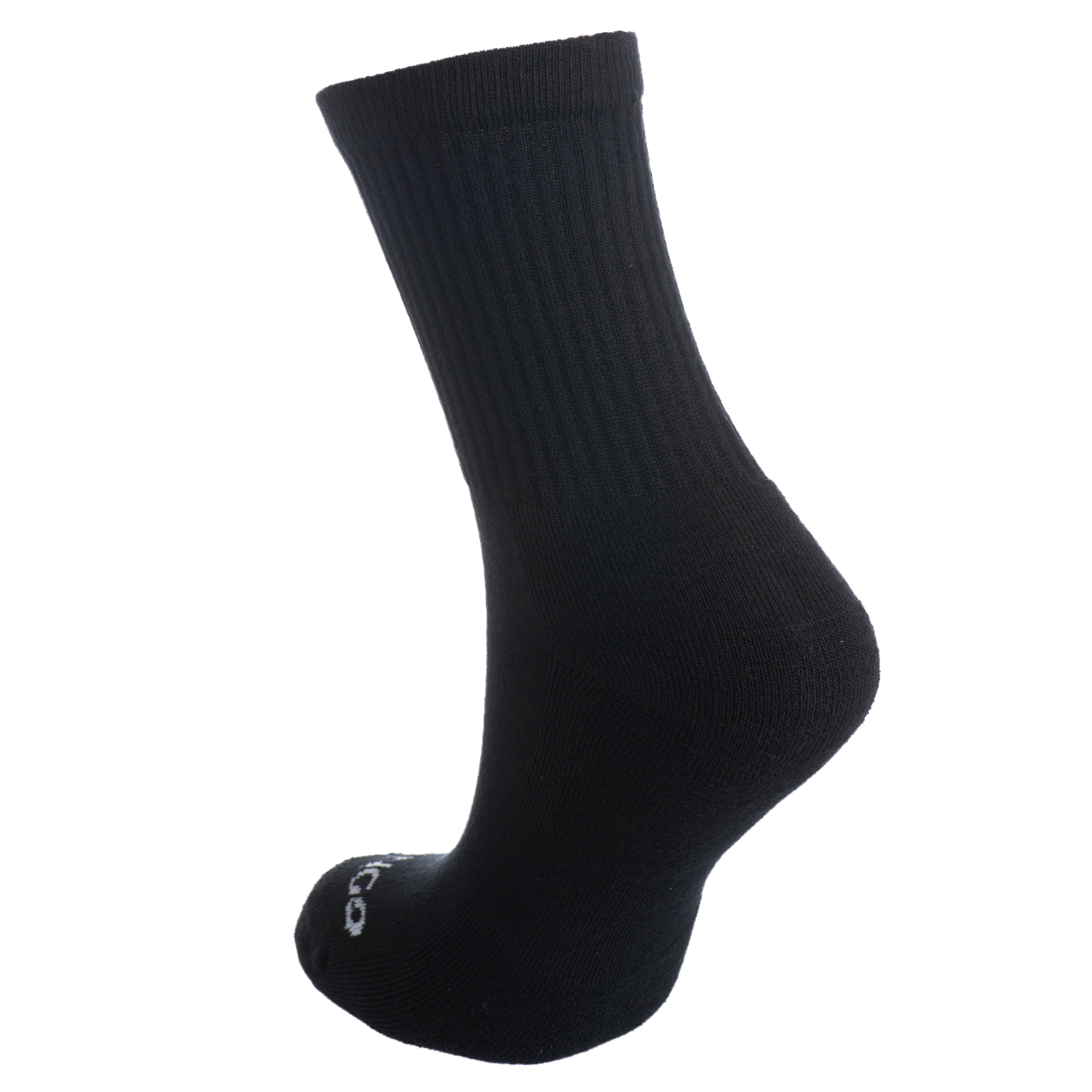 Chaussettes de sport hautes rs 100 noir lot de 3 - Tennis - Artengo- Clubs - Entreprises - Collectivités - Associations