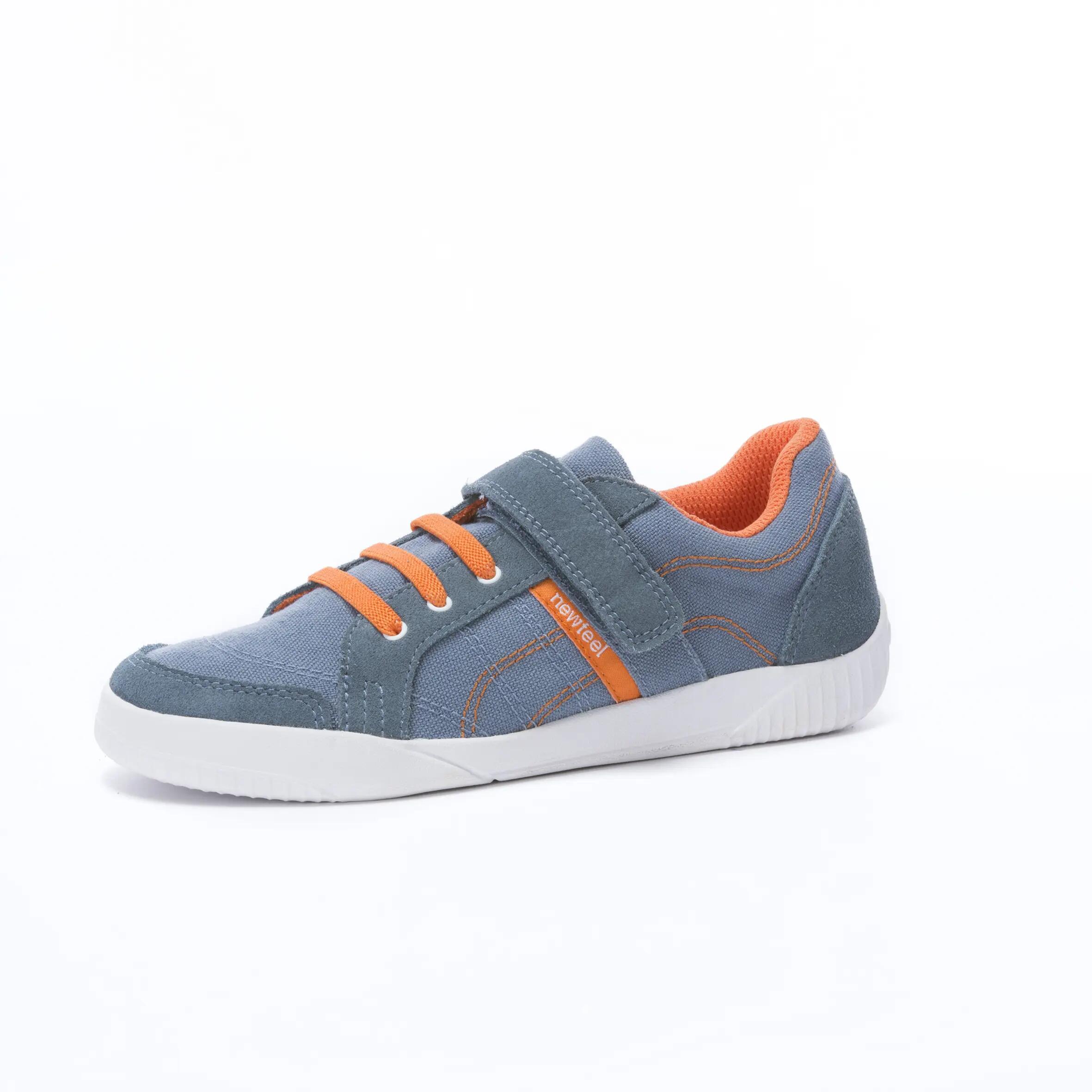 Jarry Canvas children's walking shoes denim orange 14/15