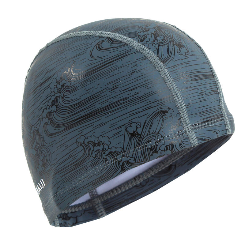 BONNET DE BAIN SILIMESH PRINT TAILLE L SEA GRIS
